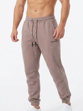 YoungLA #210 Heavyweight Sweatpants - Mauve/Taupe - Size XL